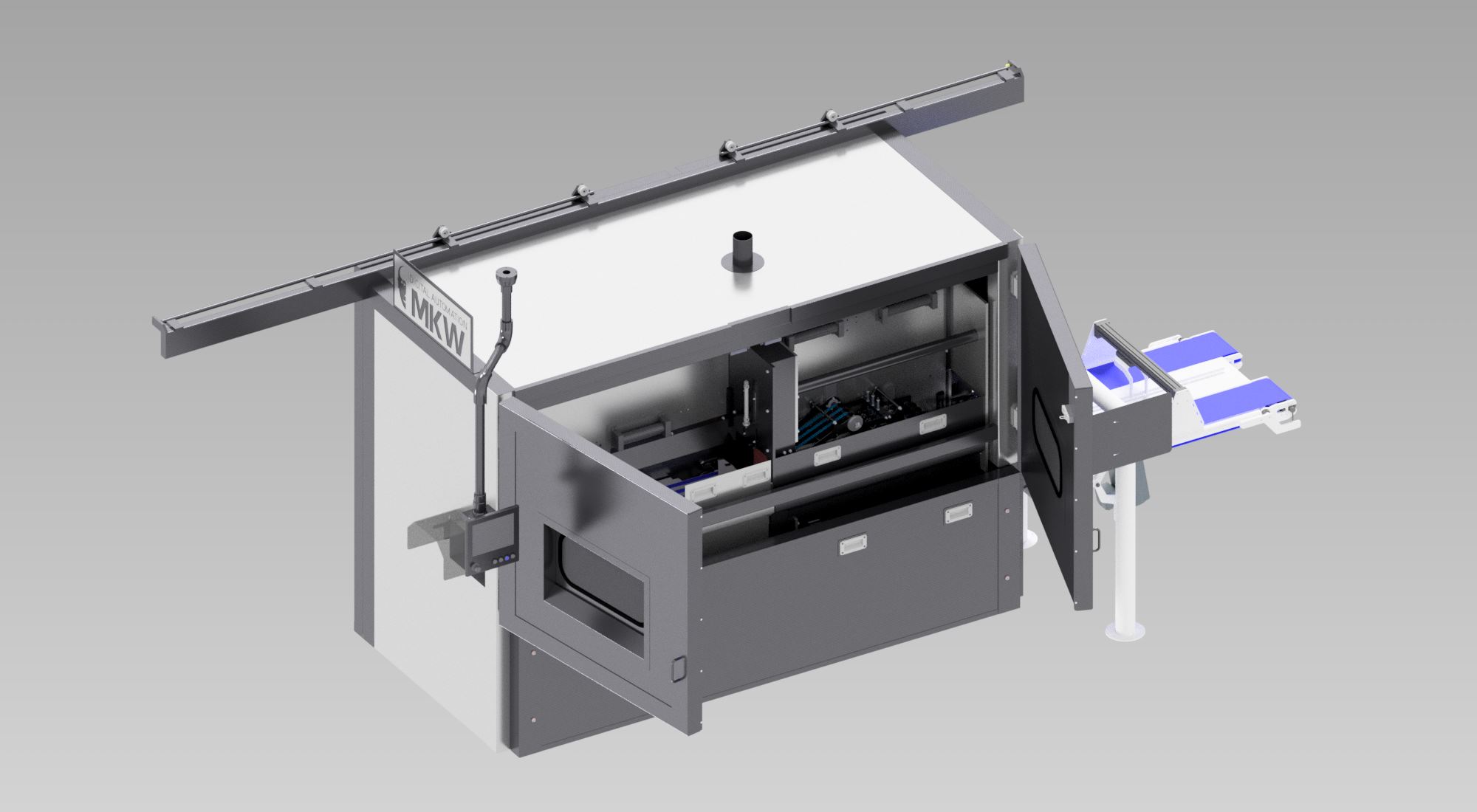 Brotschneidemaschine für Brotstränge